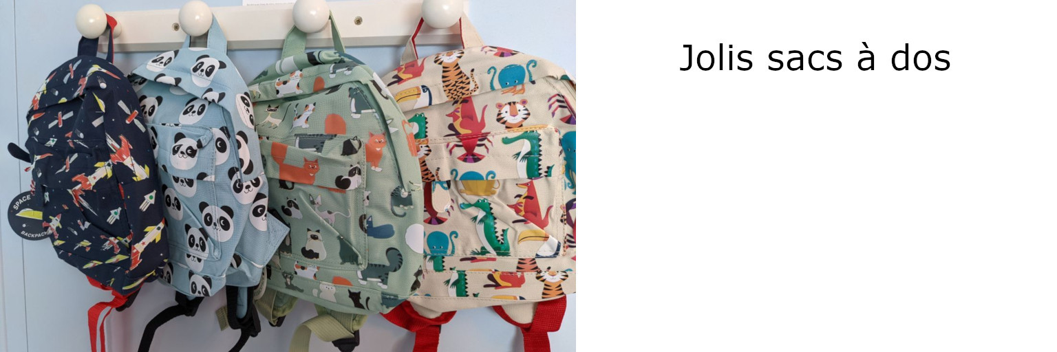 Jolis sacs à dos